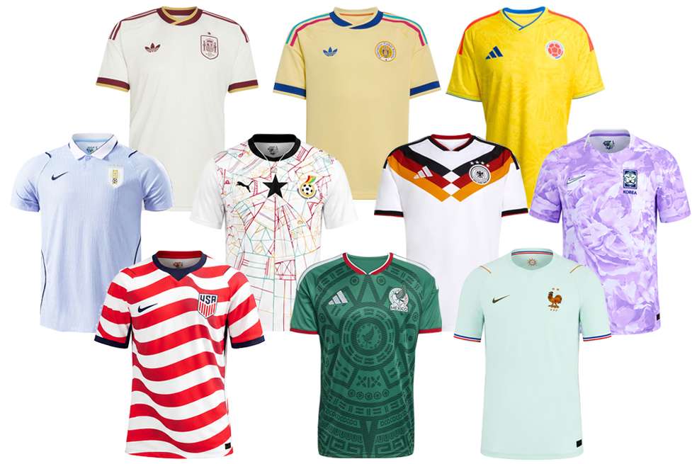 Las mejores camisetas del Mundial 2026.