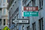 Nueva York rebautiza esquina en homenaje a Elie Wiesel, sobreviviente del Holocausto