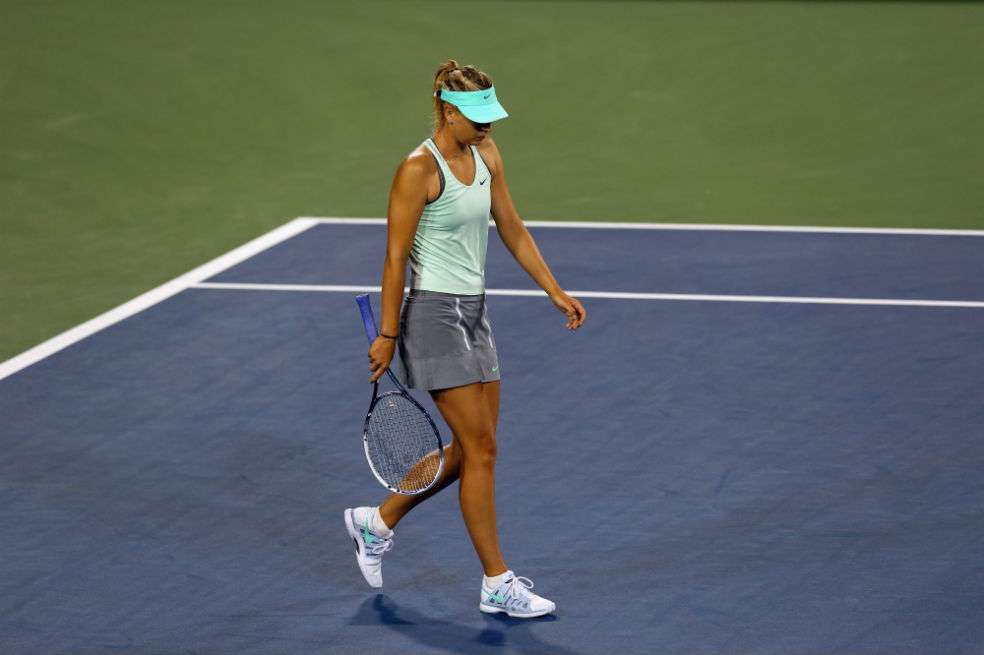 María Sharapova volverá al circuito después de su suspensión por dar positivo por Meldonium. Foto: AFP