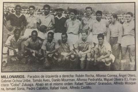 Los primeros enfrentamientos entre Millonarios y Nacional