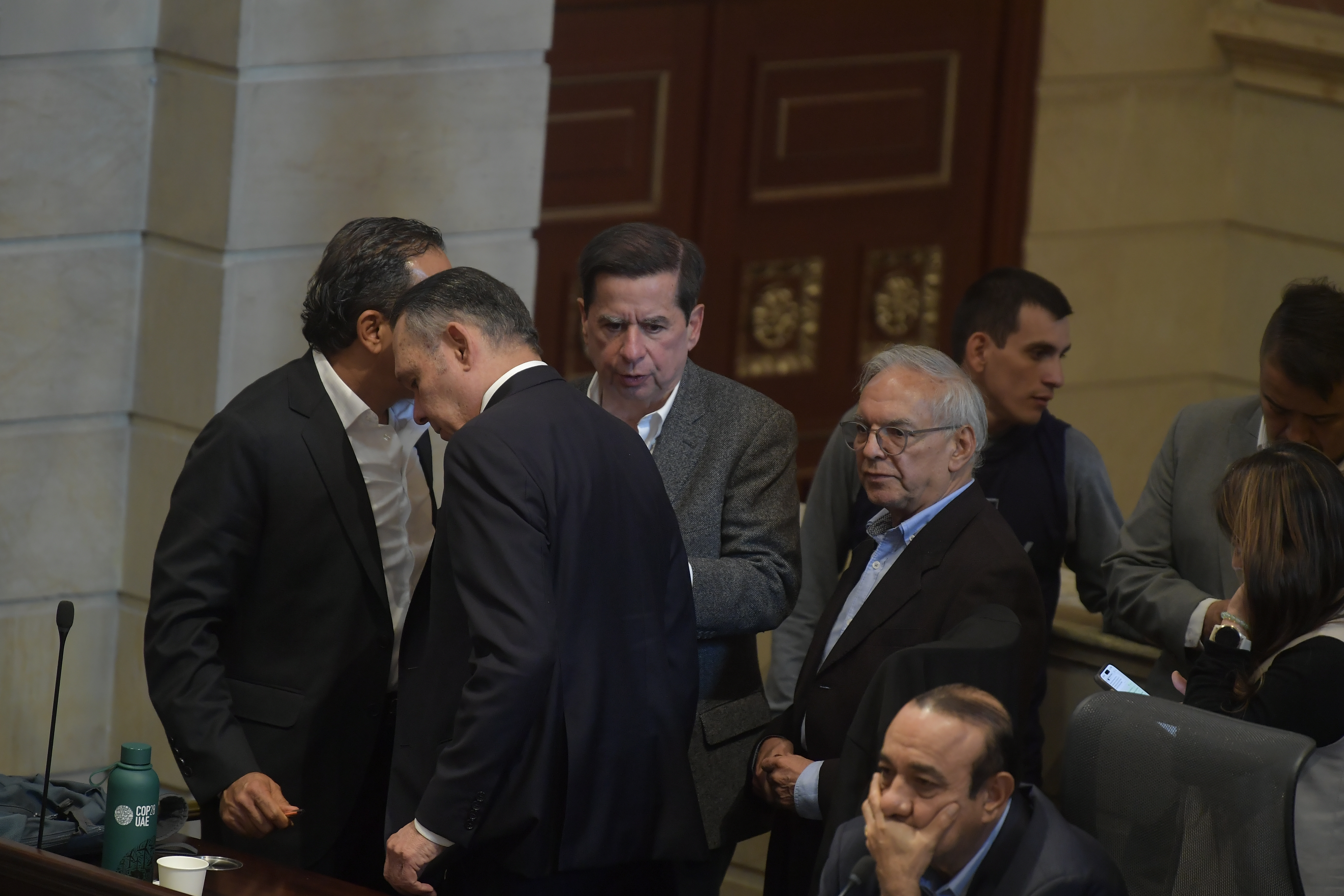 Ministro del Interior, durante debate del Presupuesto General de la Nación 2025 en la plenaria de la Cámara de Representantes.