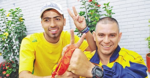 Elkin Serna y Moisés Fuentes, leyendas paralímpicas de Colombia