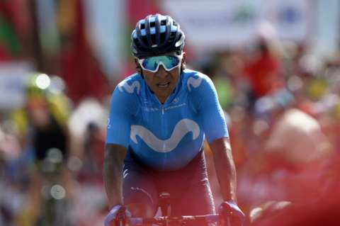 Nairo: "Me duelen a veces son las piernas, no soy todopoderoso"