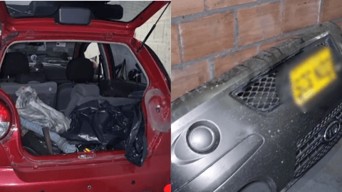 Dos sujetos capturados durante operativo en deshuesadero de carros robados