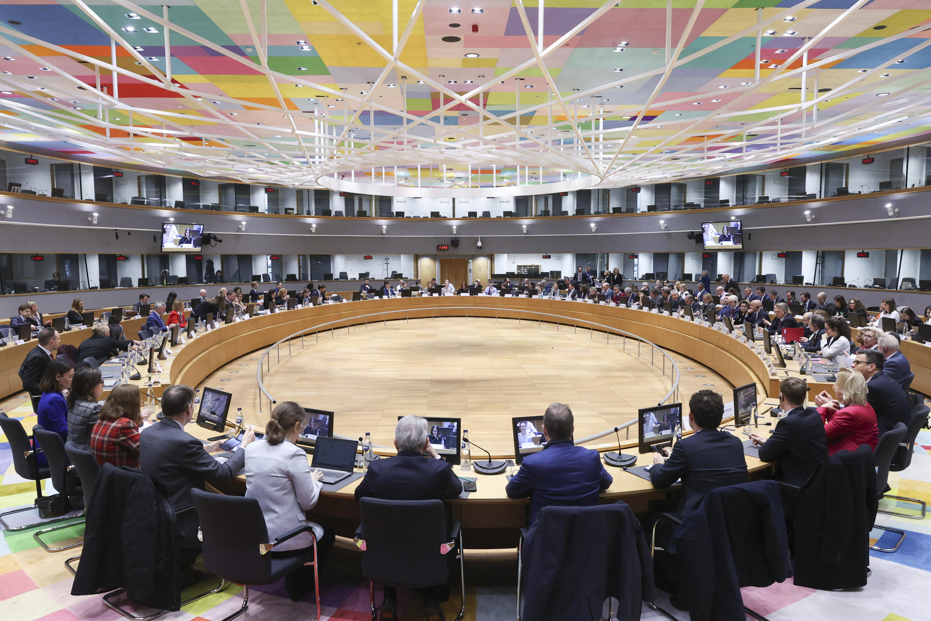 BRUSELAS, 25/03/2026.- La ciudad francesa de Lille será la sede de la nueva Agencia Aduanera Europea, una candidatura a la que aspiraba Málaga, tras varias rondas de votación conjunta entre el Parlamento Europeo y el Consejo de la Unión Europea, según anunció un portavoz de la presidencia chipriota de turno de la UE este miércoles. EFE/ Francois Lenoir/UE - SOLO USO EDITORIAL/SOLO DISPONIBLE PARA ILUSTRAR LA NOTICIA QUE ACOMPAÑA (CRÉDITO OBLIGATORIO) -