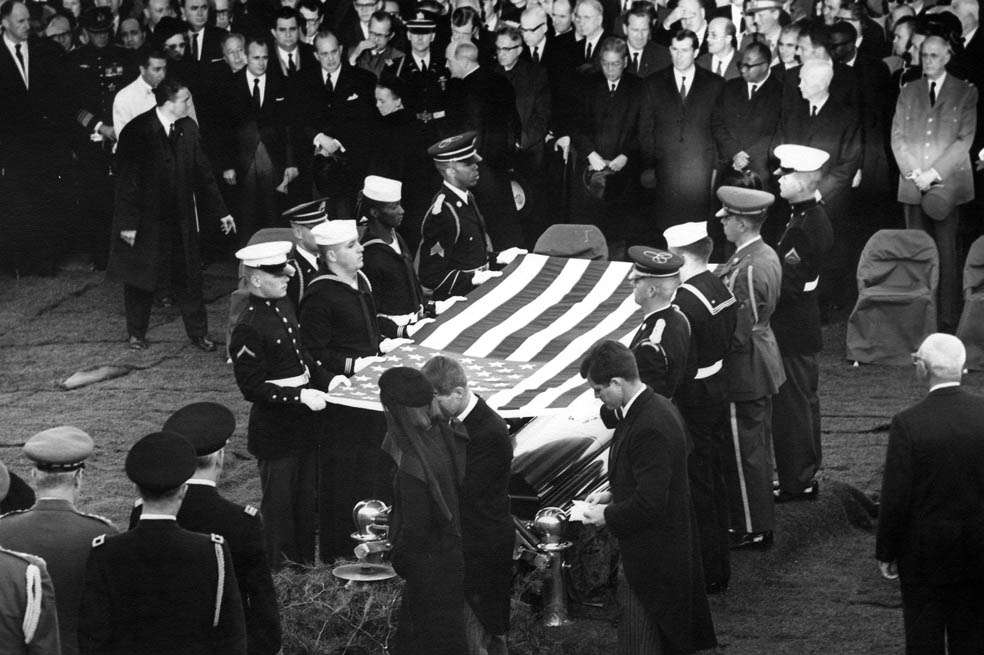 Ceremonia de entierro del presidente John Kennedy. /AFP