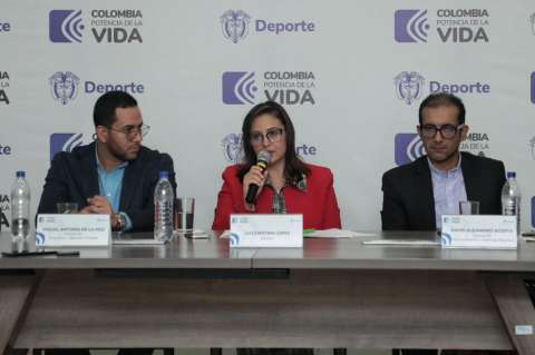 “Los atletas que buscan clasificar a Olímpicos son prioridad”: Ministra del deporte