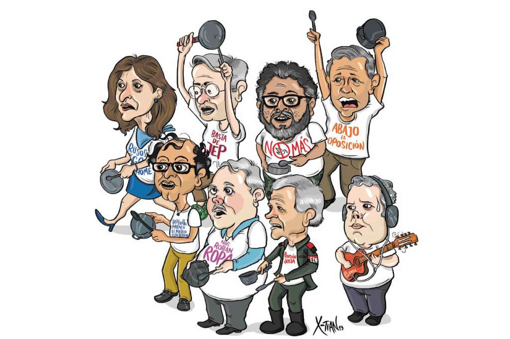 Caricaturas por X-Tian