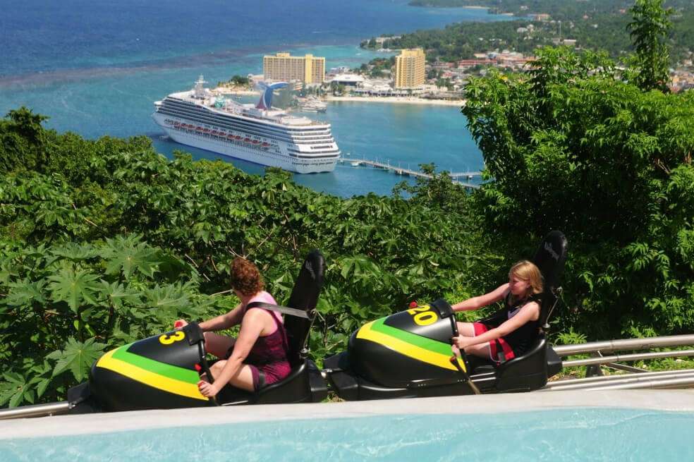 Mystic Mountain, en Jamaica / Cortesía Mystic Mountain