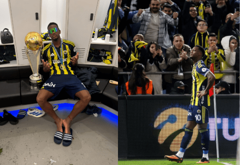 Jhon Jáder Durán, campeón en Turquía: el primer trofeo de su carrera llegó con Fenerbahce