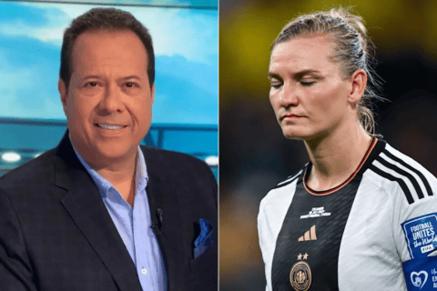 Critican a Javier Fernández por comentario machista en partido de Colombia