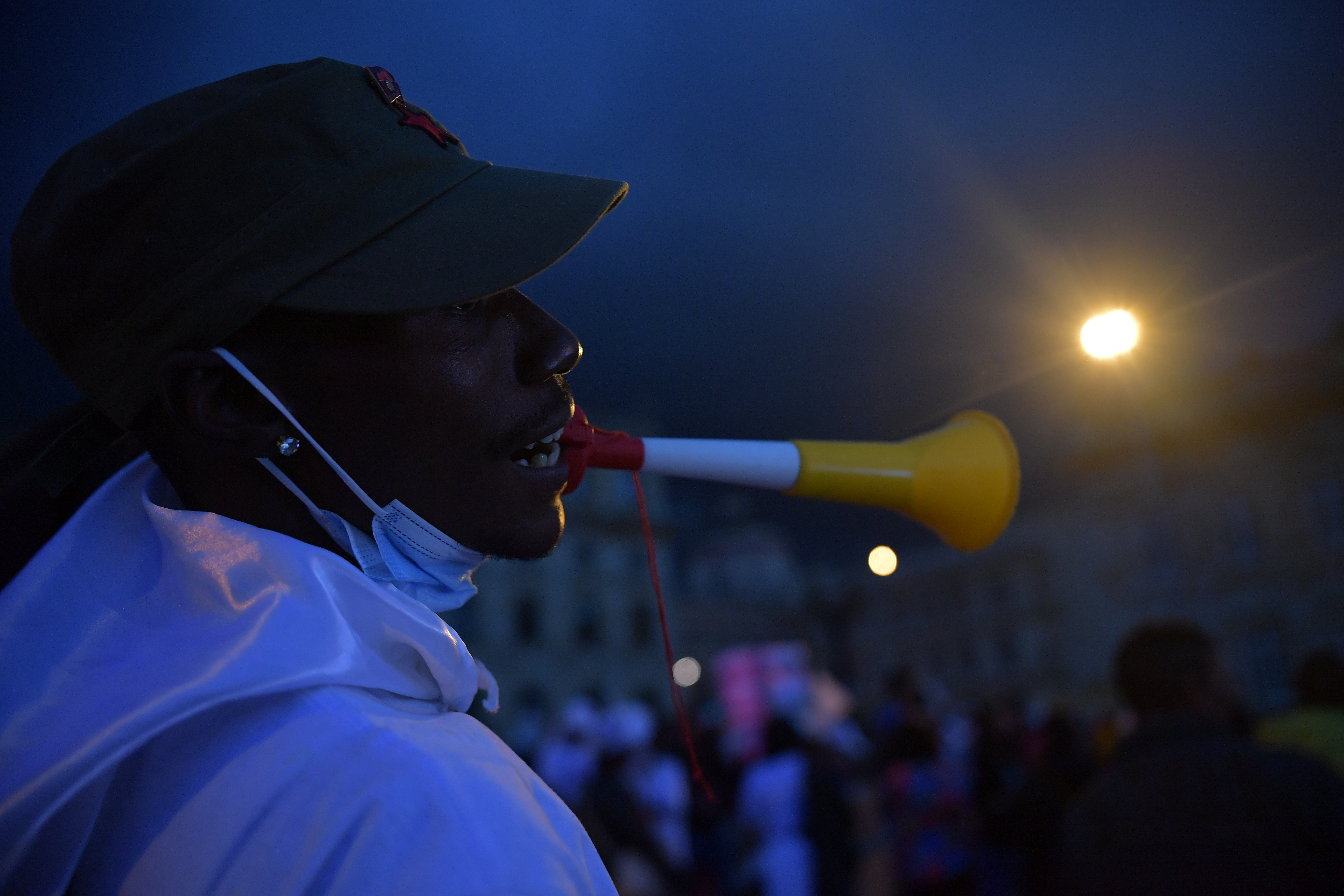 Marcha de excombatientes en la denominada peregrinación por la vida y la paz que llego a la Plaza de Bolivar de Bogotá para rechazar asesinatos en su contra