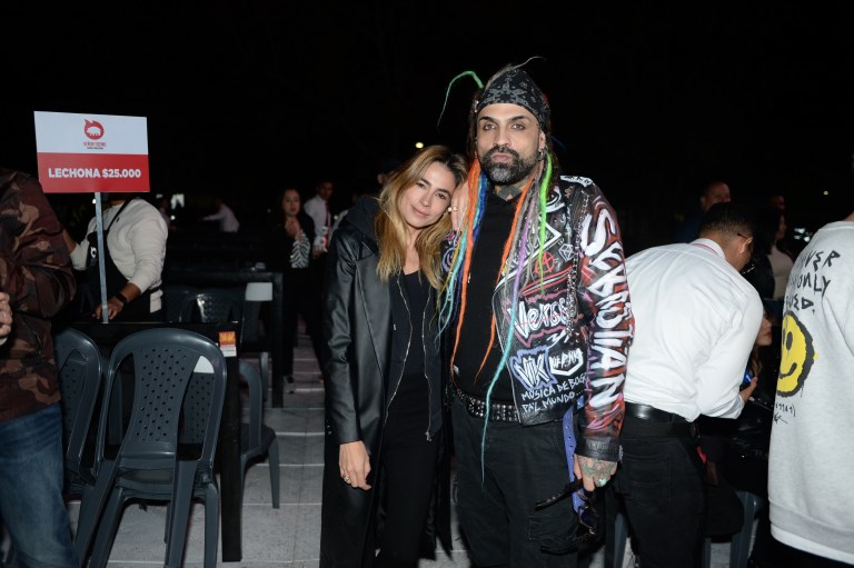 Carla Giraldo y Roberto Velásquez
