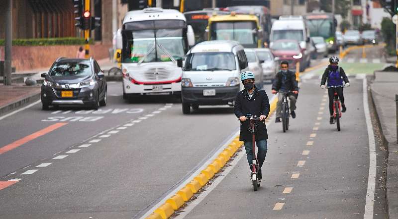 Ciclorutas en Bogota