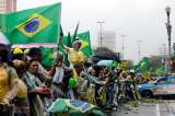 Los hinchas brasileños despejaron unos bloqueos de los seguidores de Bolsonaro