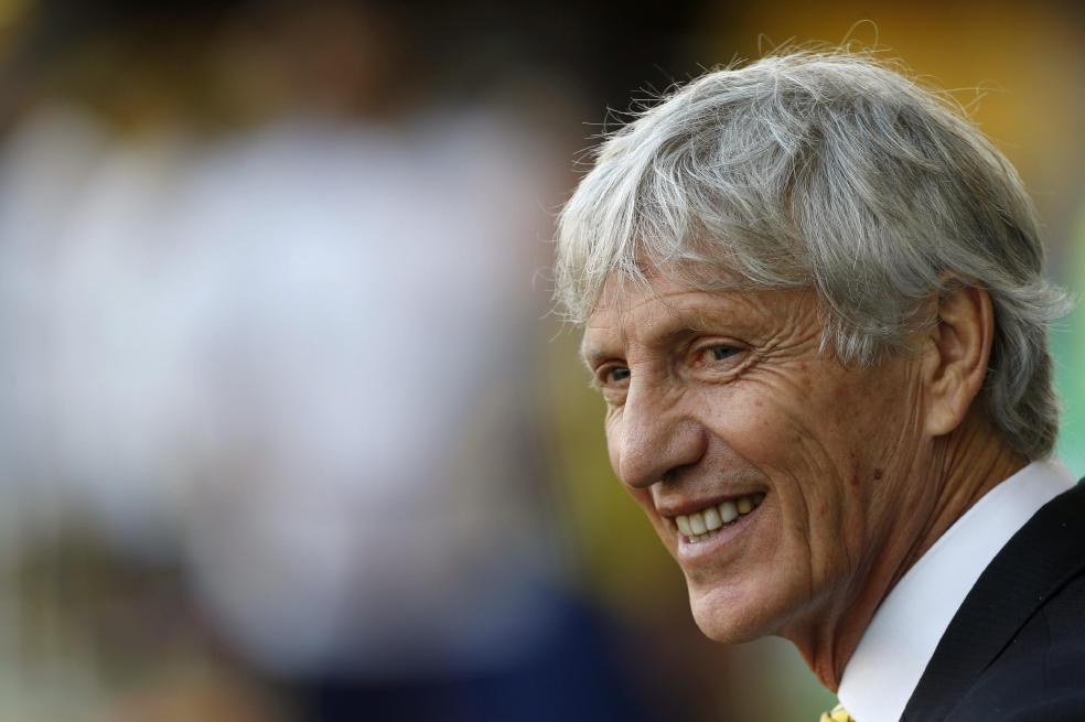 José Pékerman, técnico de la selección colombiana de fútbol. / AFP