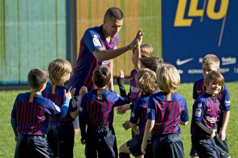 Así fue la presentación de Jeison Murillo en el Barcelona