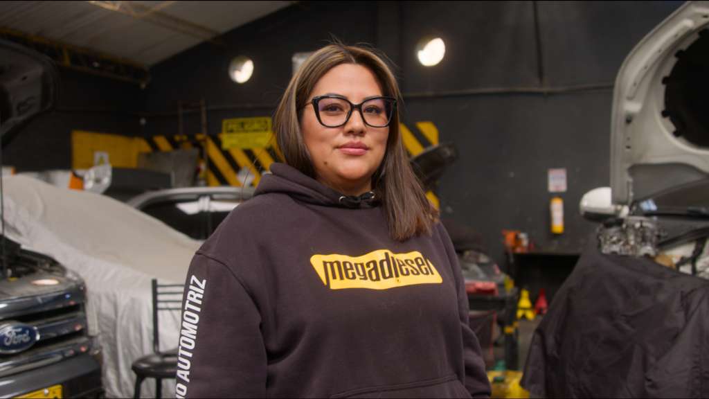 Jessica Carolina Chaves Sotelo, emprendedora y líder de Mega Diesel.