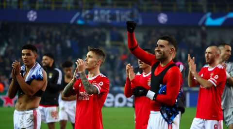 Champions League: Benfica espantó a Brujas en su casa