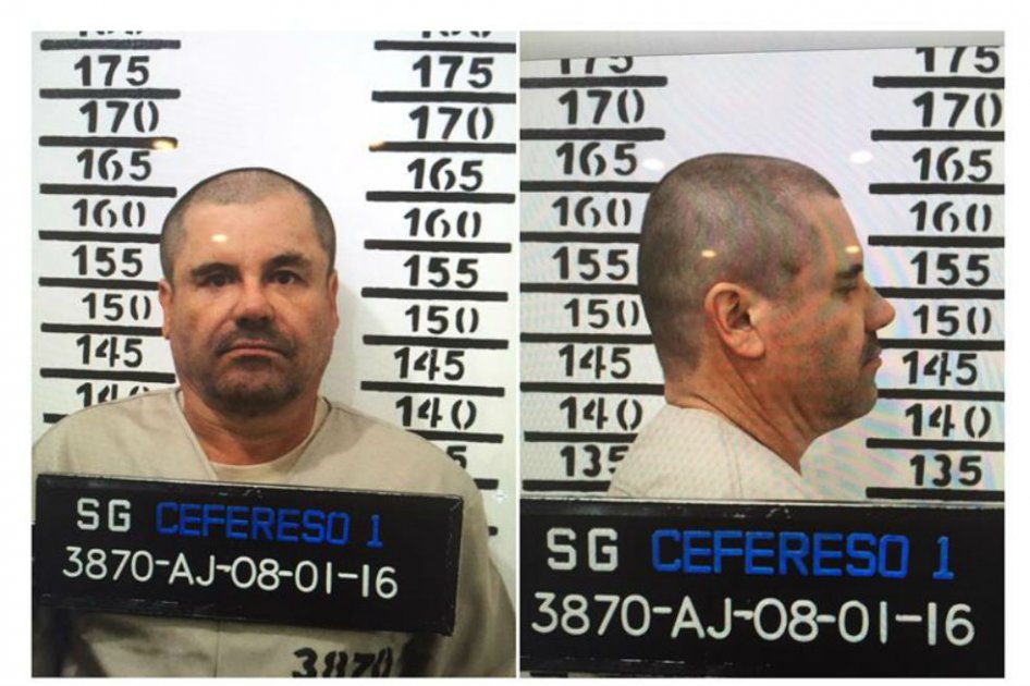 Joaquín "el Chapo" Guzmán tras su ingreso al Centro Federal de Readaptación Social 1 (Cefereso) del penal de alta seguridad del Altiplano (México). / EFE