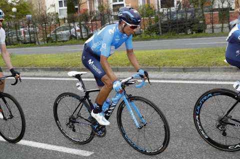 Nairo Quintana se metió en el top-10 de la Vuelta al País Vasco