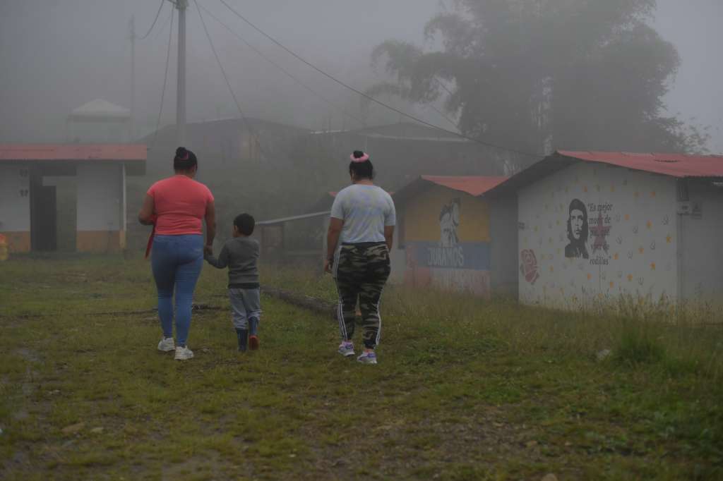 Espacio Territorial de Capacitación y Reincorporación ubicado en Icononzo (Tolima), donde viven 108 firmantes de paz, según registros de la ARN