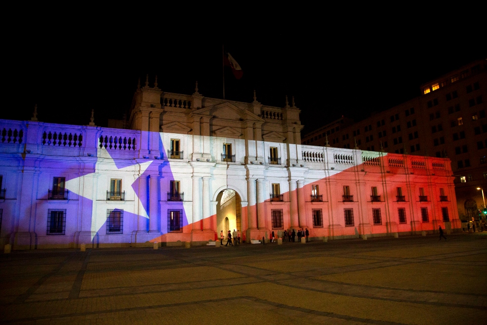 Palacio Moneda Chile, octubre 25, 2020