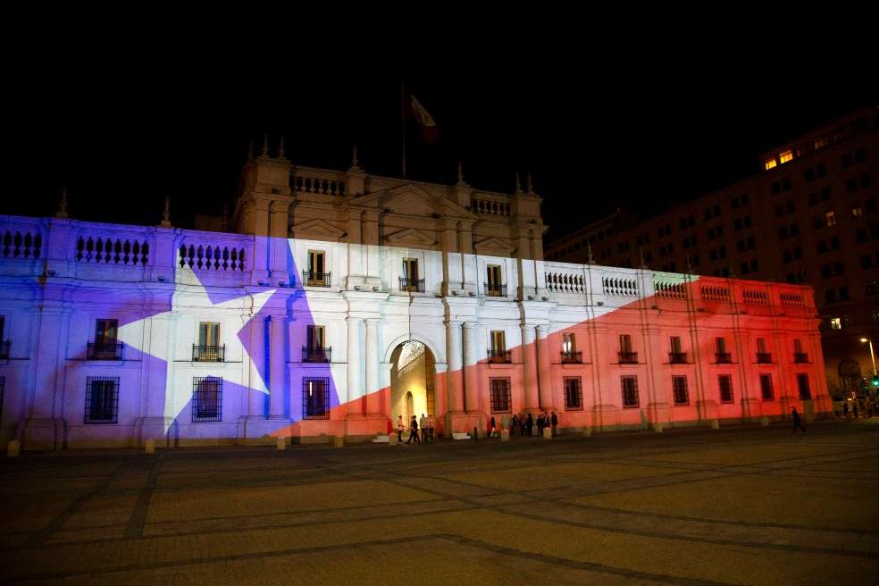 Palacio Moneda Chile, octubre 25, 2020