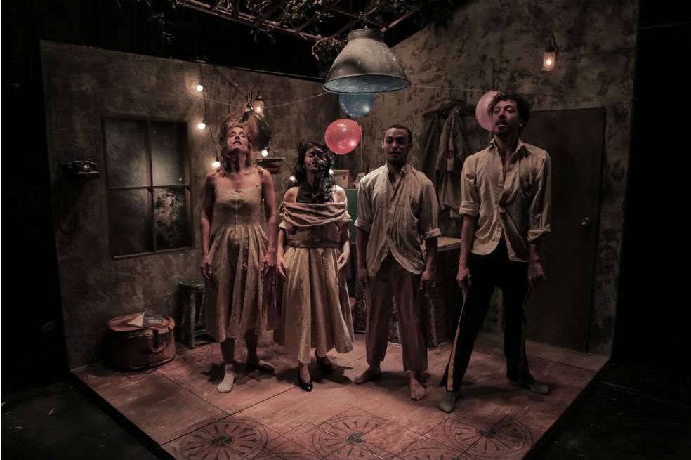 La puesta en escena mezcla el teatro y la danza contemporánea. / Cortesía Teatro Colón