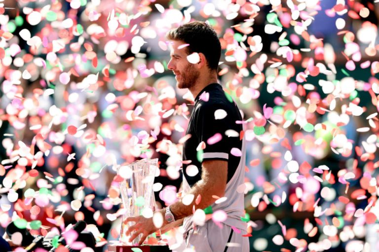 El cuerpo dijo no, el corazón que sí: Del Potro venció a Federer y es campeón de Indian Wells