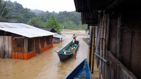 Inundaciones y fuertes lluvias en Chocó tienen a 4.840 familias afectadas