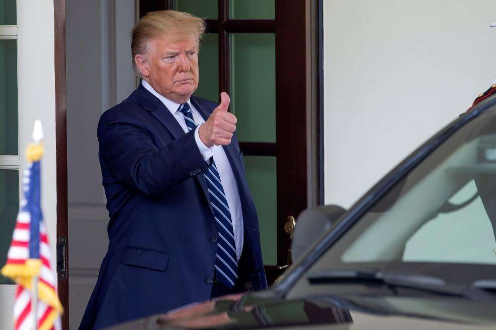 Donald Trump lanzó su campaña para su reelección el pasado martes. / EFE