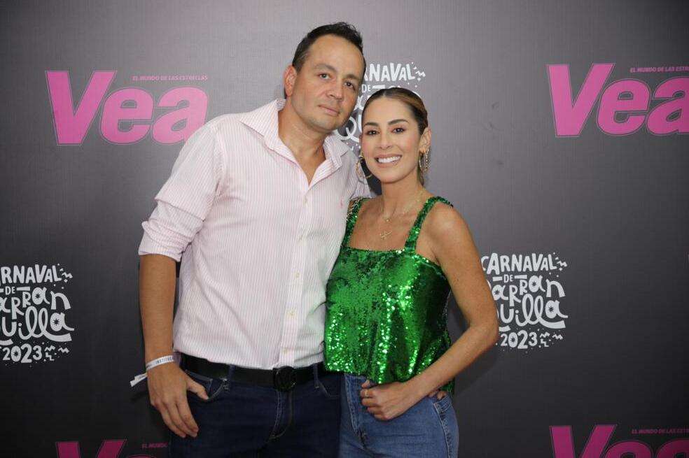 Famosos en el Carnaval de Barranquilla.