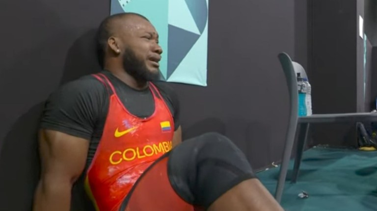 El emotivo llanto de Jeison López tras conseguir la medalla de plata en París 2024