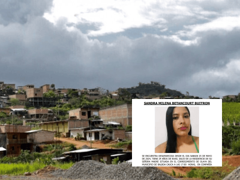 Denuncian desaparición de concejal de Argelia, Cauca
