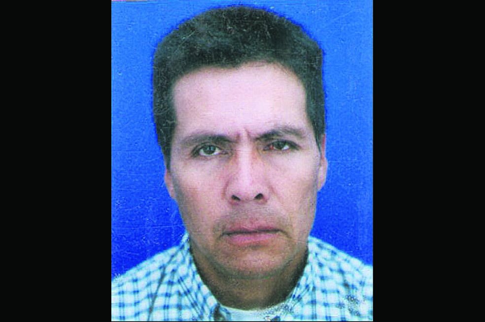 Olmedo Jiménez Guamanga.