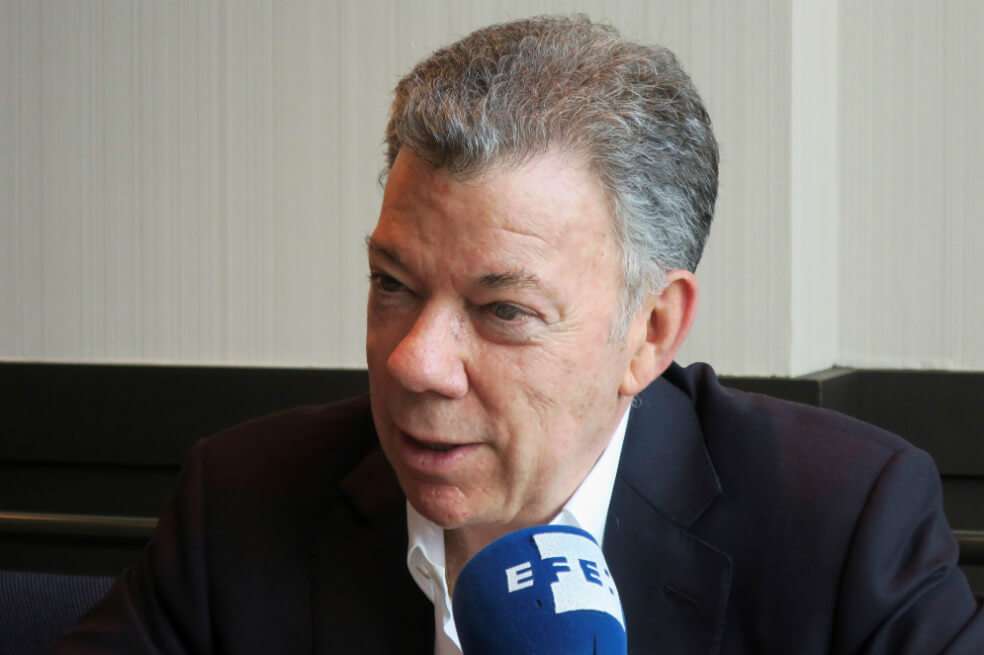 En enero Santos se convirtió en el segundo expresidente colombiano -antes lo hizo César Gaviria- en integrar la Comisión Global sobre Políticas de Drogas. / EFE
