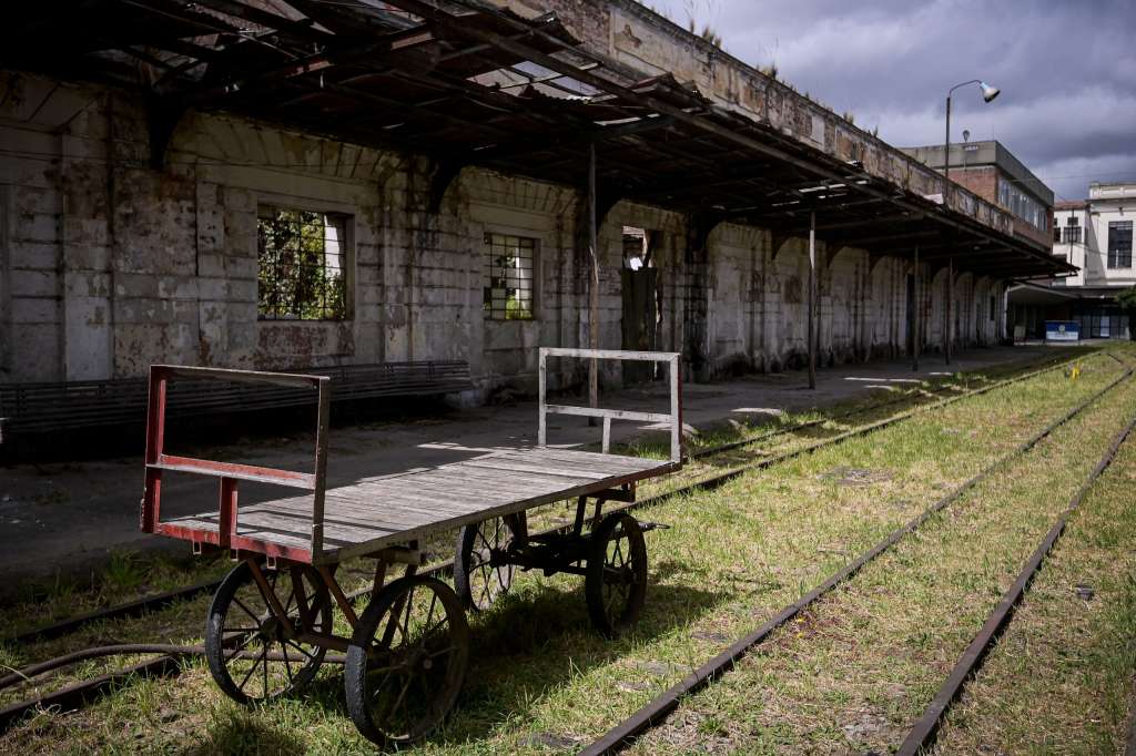 Estación de la Sabana, calle 13.