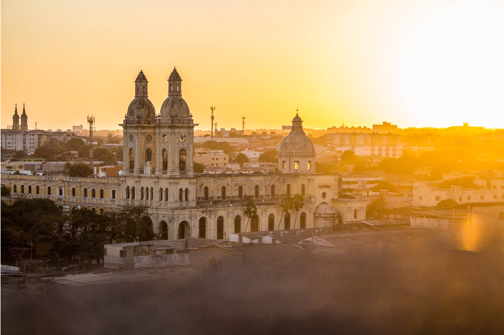 Atardecer en Barranquilla
