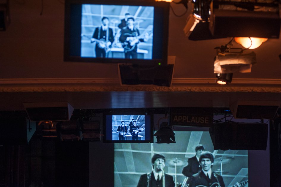 Los Beatles debutaron en Washington dos días después de aparecer en directo ante 73 millones de telespectadores en el programa de televisión "The Ed Sullivan Show".