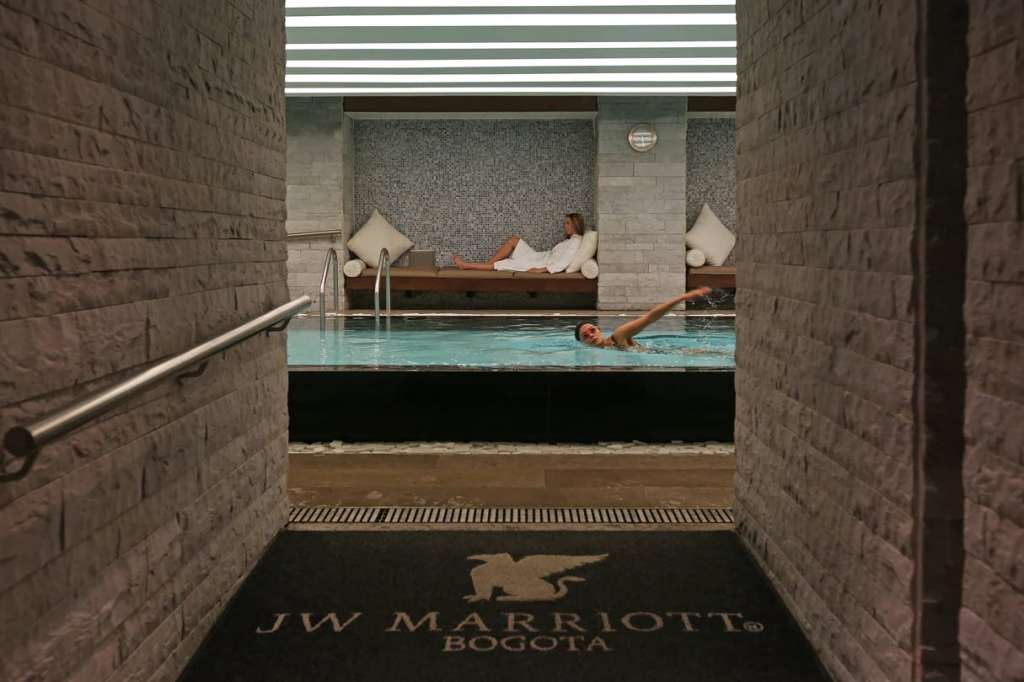 El spa del JW Marriott Bogotá está abierto a todos los visitantes de 7:30 a.m., a 7:30 p.m.