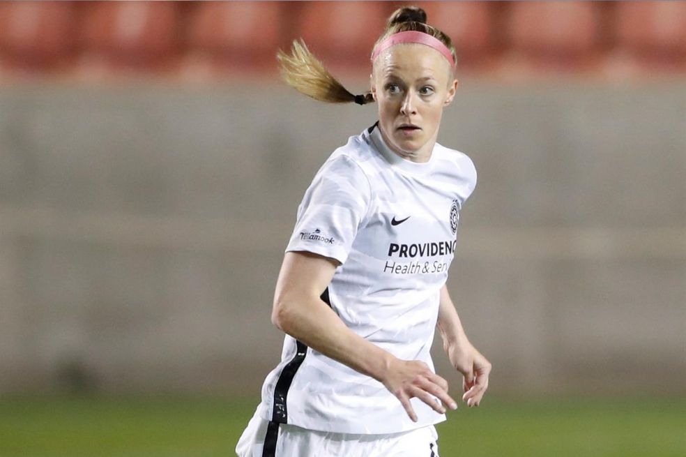 Becky Sauerbrunn, jugadora estadounidense.
