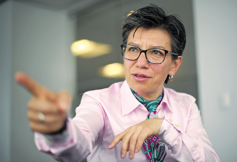 Claudia López, exsenadora de la Alianza Verde, dijo que su partido apoyará los proyectos anticorrupción que radicó el gobierno Duque. / Archivo El Espectador.