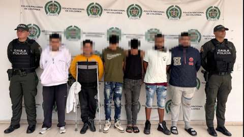 Seis presuntos integrantes del Tren de Aragua son investigados por extorsión y homicidio