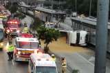 Fallece motociclista por fuerte choque en la Avenida NQS de Bogotá