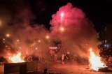 Funcionaria de la Personería de Bogotá fue agredida con un ladrillo durante protestas