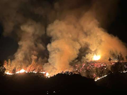 Incendio forestal en Santander deja cerca de 50 hectáreas afectadas