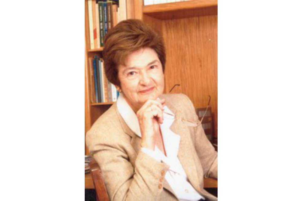 Rocío Vélez de Piedrahita era Miembro Correspondiente de la Academia Colombiana de la Lengua. / Cortesía