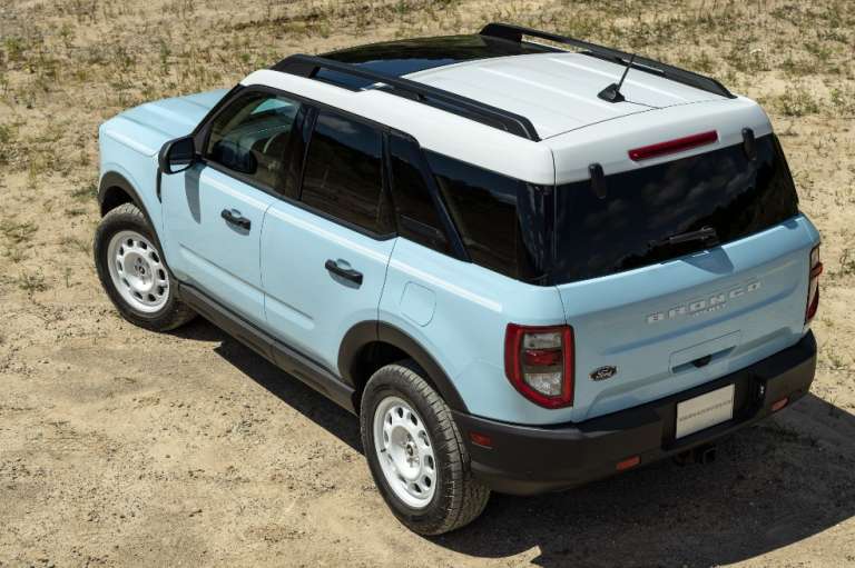 Las Bronco Sport Heritage Edition cuentan con un motor EcoBoost de 2.0 litros, que entrega 250 caballos y 277 lb/pie de torque.