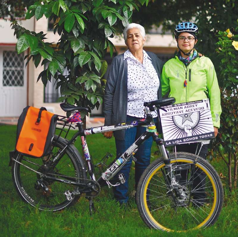 Angélica Sánchez y María Acevedo, Defensoría de ciclistas y peatones